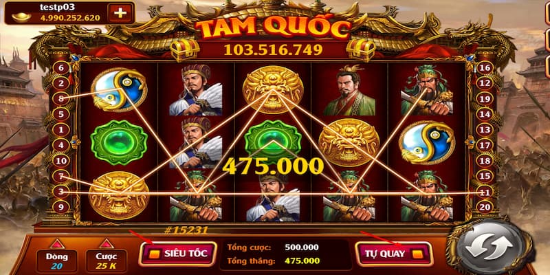 Ưu điểm nổi bật của nổ hũ tam quốc tại Net88
